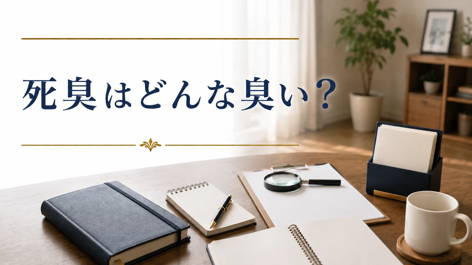室内の異臭について原因を断定せず安全な確認先を整理するイメージ