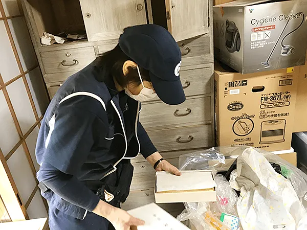 プロアシストはご遺品整理のプロ