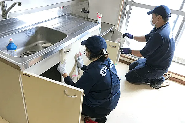 感謝の清掃